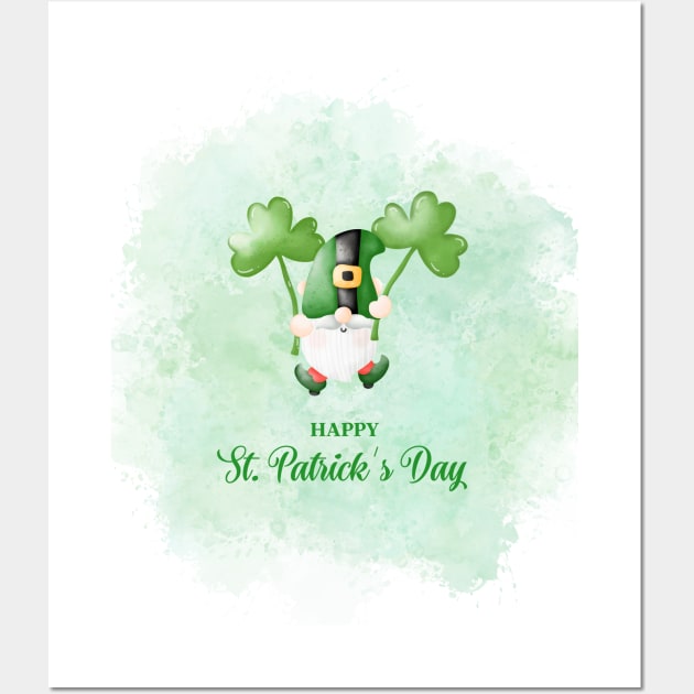 Happy st patricks day Wall Art by Samira.Store